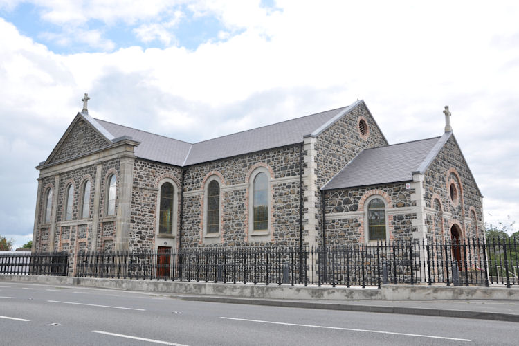 Stone church building at Saint Patrick's and Saint Ronan's in Magheralin