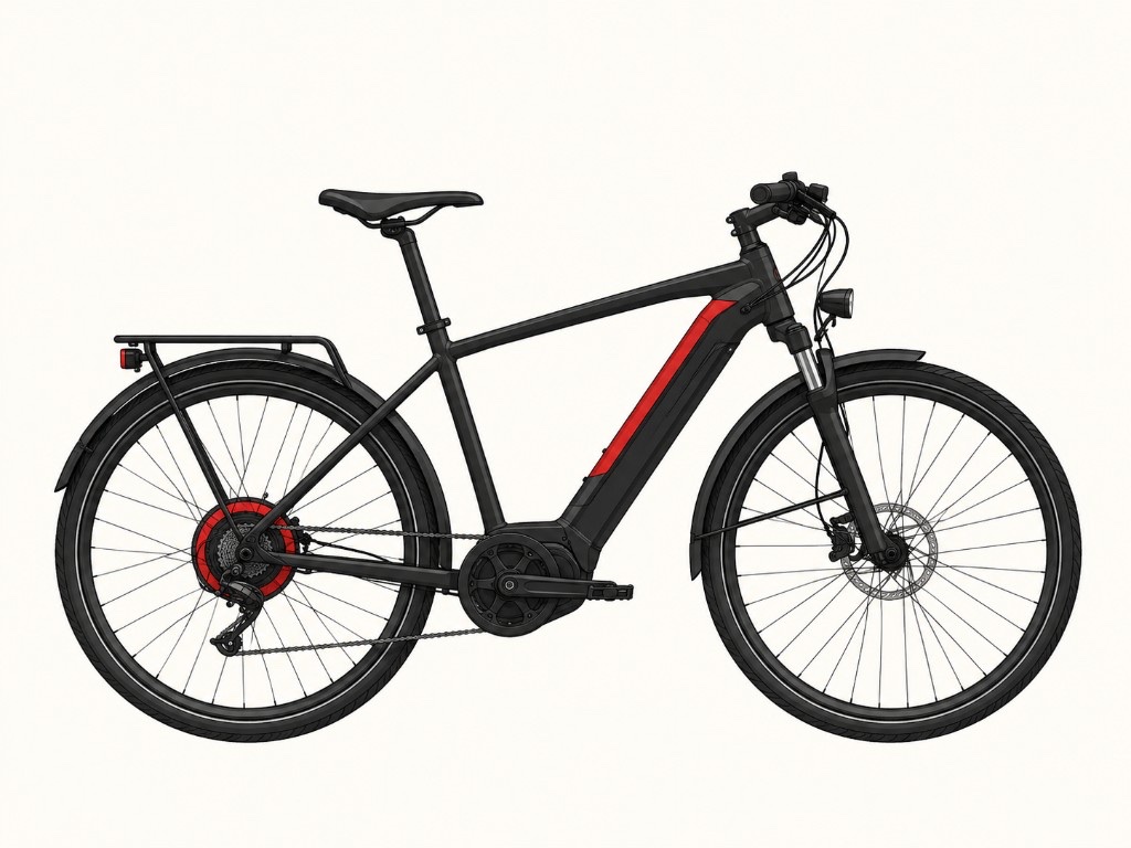 Electric bike for coast riding around Newcastle